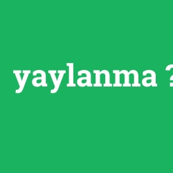 yaylanma