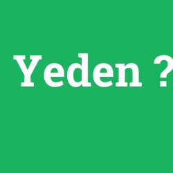 Yeden foto galeri