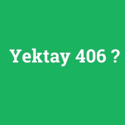 Yektay 406 foto galeri