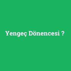 Yengeç Dönencesi