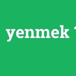 yenmek