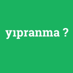 yıpranma