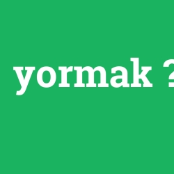 yormak