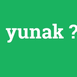 yunak