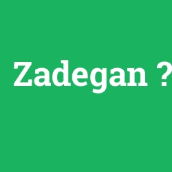 Zadegan