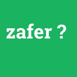 zafer