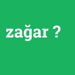 zağar