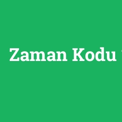 Zaman Kodu