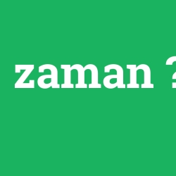 zaman