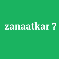 zanaatkar