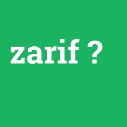 zarif