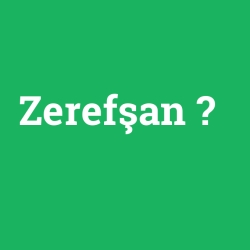 Zerefşan