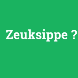 Zeuksippe