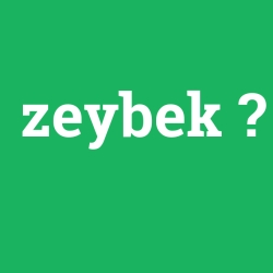 zeybek