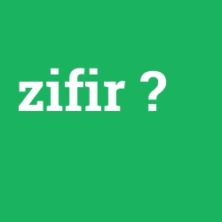 zifir