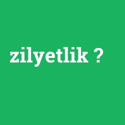 zilyetlik