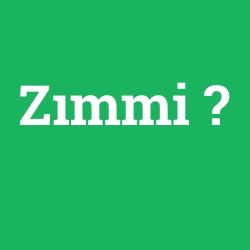 Zımmi