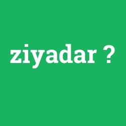 ziyadar foto galeri