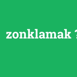 zonklamak